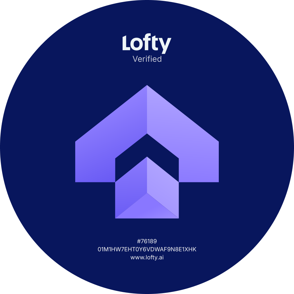 Verification Lofty #76189 NFT on Algorand